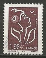FRANCE N° 3759 OBLITERE CACHET ROND - 2004-08 Marianne Of Lamouche