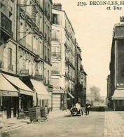 Bécon Les Bruyères * Débit De Tabac Tabacs TABAC , Place De La Gare Et Rue De La Sablière - Other & Unclassified