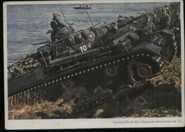 N093 DR Original Militär Postkarte Panzer, Farbig, Ungebraucht. - Weltkrieg 1939-45