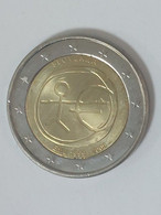 Slovenia - 2 Euro, 2009, Ten Years Of Economic And Monetary Union (EMU) And The Birth Of The Euro, KM# 82 - Slowenien