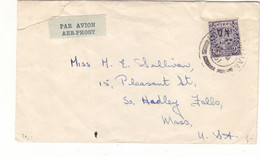 Irlande - Lettre De 1951 - Exp Vers Les Etats Unis - Armoiries - - Storia Postale