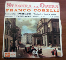 Franco Corelli – I Pagliacci  7" - Opéra & Opérette