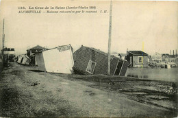 Alfortville * Une Maison Retournée Par Le Courant * La Crue De La Seine , Inondations Janvier Février 1910 - Alfortville