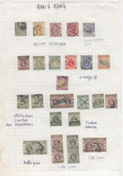 HONG KONG - Beau Lot De Timbres Reine Victoria .. Georges V .. Oblitération Canton Sur Paquebots - Used Stamps