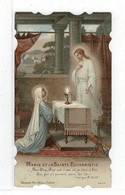 IMAGE RELIGIEUSE - CANIVET :communion Juliette Vittecoq , église Ancretteville Sur Mer, Seine Maritime . - Religione & Esoterismo