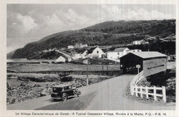 CPA   CANADA     UN VILLAGE CARACTERISTIQUE DE GASPE - Québec - La Citadelle