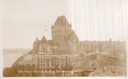 CPA   CANADA     CHATEAU FRONTENAC TERRASSE---QUEBEC - Québec - La Citadelle