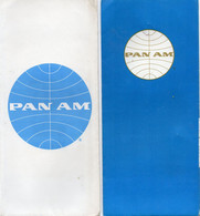 2  Pochettes De Billets D' Avion PANAM ,   Pochettes Vides Sans Le Billet D'avion - Ticket Redevance Aéroport De Paris - Europa