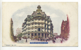 CPA USA NEW YORK NY - POST OFFICE  - 1902 - Autres Monuments, édifices