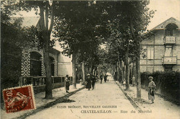 Châtelaillon * La Rue Du Marché - Châtelaillon-Plage