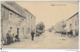 CHANLY ..-- Grand ' Rue . 1935 Vers MALINES ( Mr Mme GOORIS ) . Signé : Eveline . Voir Verso . - Wellin