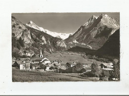 EVOLENE 10716 VAL D'HERENS CARTE PHOTO DT BLANCHE. DTS DE VEISIVI. DT PERROC (EGLISE ET HABITATIONS) - Evolène