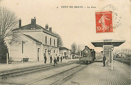 72* PONT DE BRAYE  La Gare – Train      MA108,0310 - Unclassified