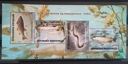 MACEDONIA 2018 Fauna Fishes MNH - Macedonië