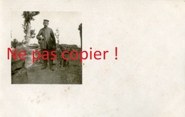 CARTE PHOTO ALLEMANDE - SOLDAT SUR HIRZSTEIN - HARTMANNSWILLERKOPF PRES DE WATTWILLER BAS RHIN 1914 1918 - Guerra 1914-18