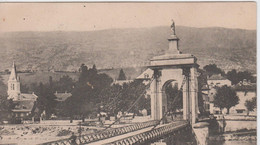 AIN - Pont Sur Le Rhône Et Eglise De Seyssel - Seyssel