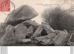 MONTGUYON DOLMEN DE PIERRE FOLIE COTE LEVANT 1906 TBE - Autres Communes