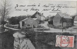 CHANLY ..-- Le VILLAGE . 1916? Vers ASNIERES ( Mme DUCOURTY? ) . Signé : Henriette , Mme LEFEBVRE .. Voir Verso . - Wellin