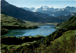 Lungernsee Mit Wetterhorngruppe (269) - Lungern