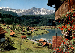 Kurort Lungern Am Lungernsee Mit Wetterhorn (248) - Lungern