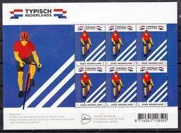 Nederland 2022, Nvph Nr ??, Minr?? Typisch Nederland: Wielrennen, Cycle Racing, Bike, Sheet - Unused Stamps