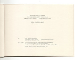 184/ Suisse : Carnet Avec 5 Blocs De 4 X 2 (neufs Et Oblitérés) - PRO PATRIA 1967 - Non Classificati