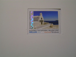 GREECE 2022  Personalized Self-adhesive Stamps Travelling In Greece Santorini.. - Nuevos