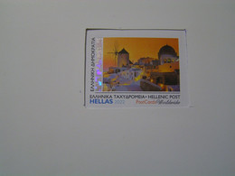 GREECE 2022  Personalized Self-adhesive Stamps Travelling In Greece Santorini.. - Unused Stamps