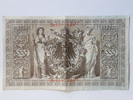 Billet De 1000 Mark De 1910 - 1.000 Mark