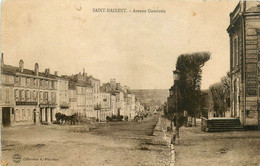 St Maixent * Avenue Gambetta * Hôtel De L'écu De France * Café - Saint Maixent L'Ecole