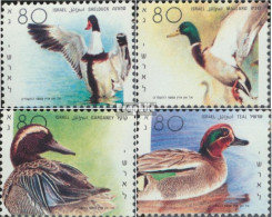Israel 1143-1146 (kompl.Ausg.) Postfrisch 1989 Briefmarkenausstellung - Unused Stamps (without Tabs)