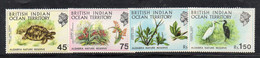 CI1064 - BRITISH INDIAN OCEAN TERRITORY , La Serie Emessa Nel 1971 ** Gomma Stanca - Britisches Territorium Im Indischen Ozean