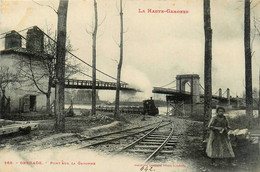 Grenade * Le Pont Sur La Garonne * Passage Du Train * Ligne Chemin De Fer - Autres & Non Classés