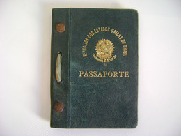 BRAZIL / BRASIL - PASSPORT ISSUED IN PORTO ALEGRE IN 1936 WITH SEAL FROM THE RGS POLICE IN THE STATE - Historical Documents