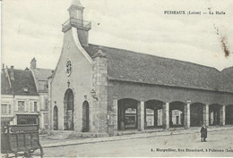 LOIRET : Puiseaux, La Halle - Puiseaux