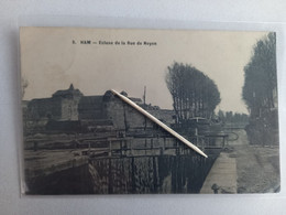 HAM - Ecluse De La Rue De Noyon N°9 - 1914 - Ham