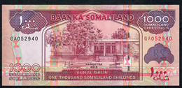 SOMALILAND P20d 1000 SHILLINGS #GA  DATED 2015 Issued In 2017 UNC. - Somalia