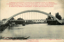 St Pierre Du Vauvray * Vue Sur Le Nouveau Pont En Ciment Armé * Inauguré Le 14 Octobre 1923 - Sonstige & Ohne Zuordnung