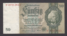 50 REICHSMARK 1933 GERMANY BANKNOTE - 50 Reichsmark