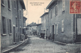 CPA 38 CHAPONNAY LA GRANDE RUE - Other & Unclassified