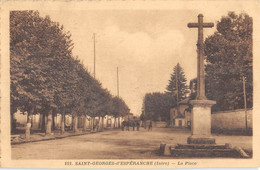 CPA 38 SAINT GEORGES D'ESPERANCHE LA PLACE - Autres & Non Classés