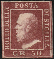 50 Gr. Pos.35 Sass 14 Nuovo MH*  Cv 200 - Sicilia