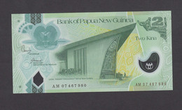 2 TWO KINA  BANK OF PAPUA NEW GUINEA BANKNOTE - Papua-Neuguinea