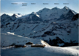 Luftseilbahn Lungern-Schönbüel -  Hotel Berghaus Mit Alp Und Sporthotel (254) - Lungern