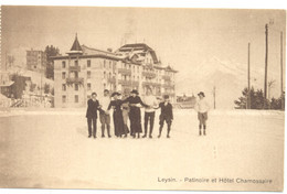 LEYSIN PATINOIRE ET HOTEL CHAMOSSAIRE - VD Vaud