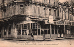 Restaurant Toulon - Brasserie Guillaume Tell, Boulevard De Strasbourg - Edition D.S. - Carte De 1924 - Restaurants
