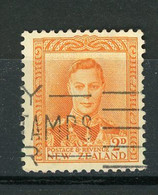 NOUVELLE-ZELANDE : GEORGE VI N° Yvert 285 Obli. - Used Stamps