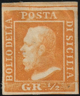 1/2 Gr. II Tav. Sass 2b Nuovo MVLH* F.AD Cv 1300 Spl - Sicilië