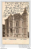 WELLIN ..-- L' Hôtel De Ville . 1909 De GRUPONT Vers IXELLES ( Mme MISSON )  . Voir Verso . - Wellin