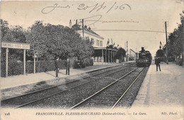 FRANCONVILLE - PLESSIS BOUICHARD - La Gare - Franconville